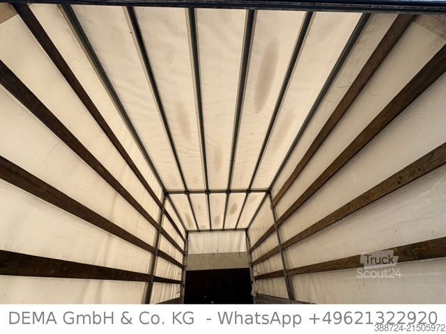 LKW mit Pritsche & Plane MERCEDES-BENZ Atego 1224 L175*Schalt*3 Sitze*LBW*Klima*