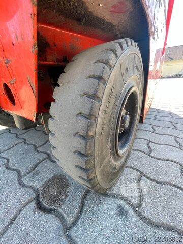 Traktor Linde P60Z Elektro Schlepper 6 to 3-Rad 24V