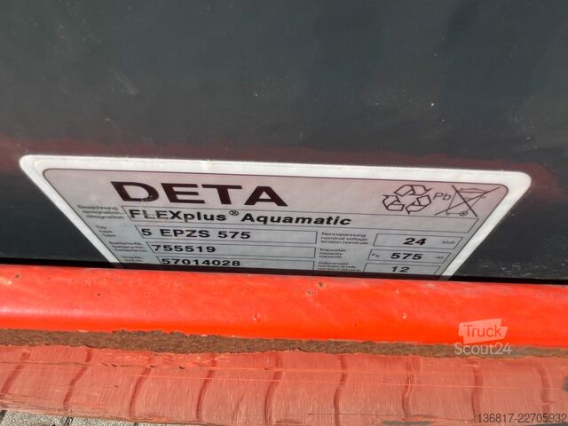Traktor Linde P60Z Elektro Schlepper 6 to 3-Rad 24V
