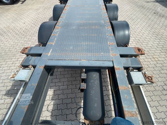 Växelflakssläp FLIEGL Container Auflieger Containerchassi SDS 380 40"