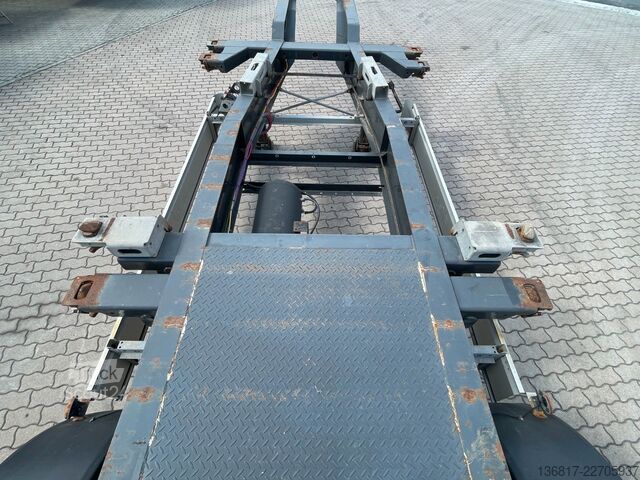 Växelflakssläp FLIEGL Container Auflieger Containerchassi SDS 380 40"