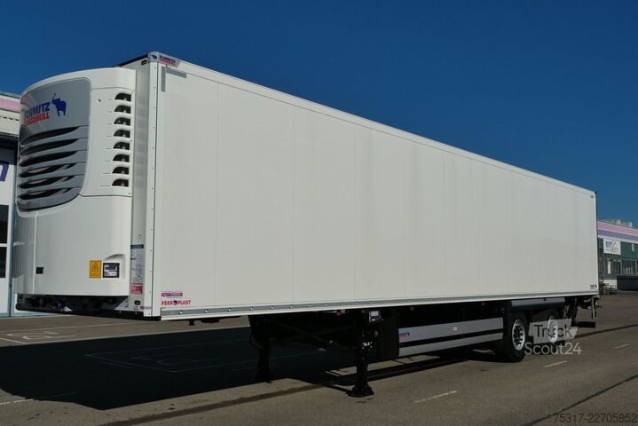 Kylsläpvagn SCHMITZ CARGOBULL SKO 20 /LZG CITY TRIDEC / LBW 2000 kg / BLUMEN