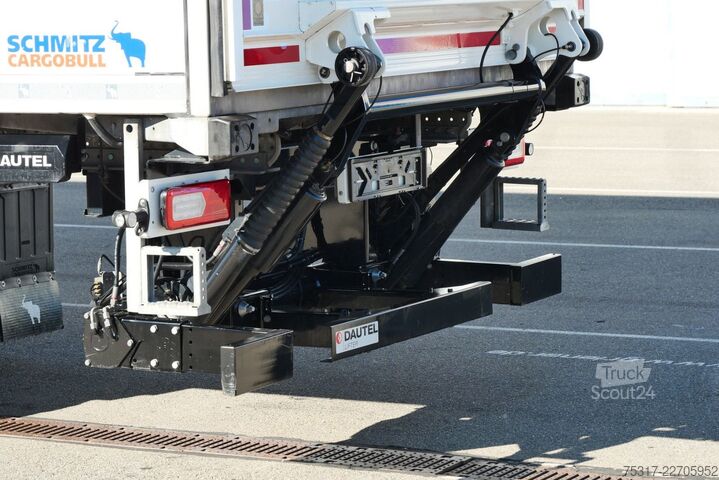Kylsläpvagn SCHMITZ CARGOBULL SKO 20 /LZG CITY TRIDEC / LBW 2000 kg / BLUMEN