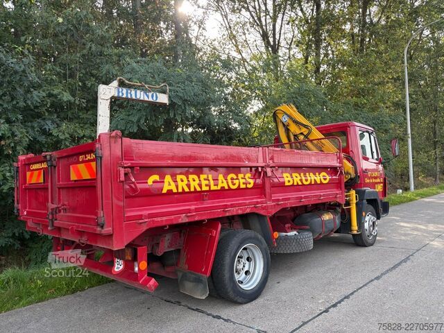 Camion benne MERCEDES-BENZ Ecoliner 1114 + Kran Copma