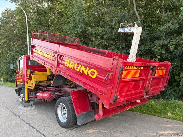 Camion benne MERCEDES-BENZ Ecoliner 1114 + Kran Copma