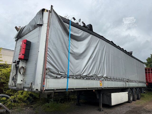 Semirremolque abierto con toldo SCHMITZ CARGOBULL SCB*S3T mit Bordwände