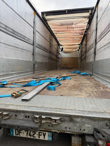 Semirremolque abierto con toldo SCHMITZ CARGOBULL SCB*S3T mit Bordwände