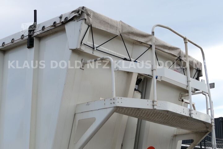 Semirremolque volquete BENALU C34CM501 Kippmulde 56 m³ Liftachse Plane