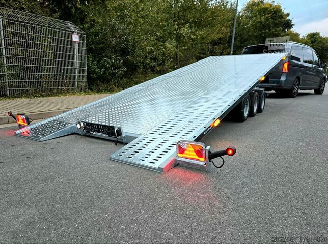Přívěs pro přepravu automobilů Balhanger TRIMAXLIFT 60