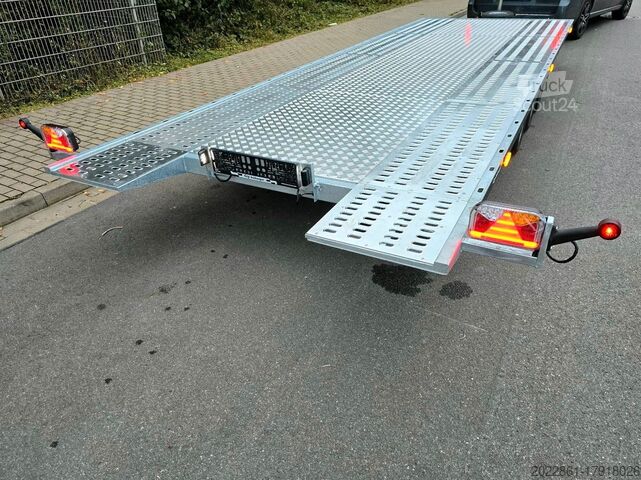 Přívěs pro přepravu automobilů Balhanger TRIMAXLIFT 60