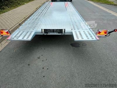 Přívěs pro přepravu automobilů Balhanger TRIMAXLIFT 60