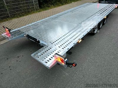 Přívěs pro přepravu automobilů Balhanger TRIMAXLIFT 60