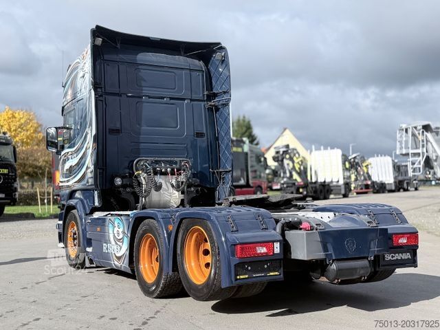 Vakio vetoauto SCANIA V8 R580 Topline 6X2, Retarder, Voll-Luft, Leder
