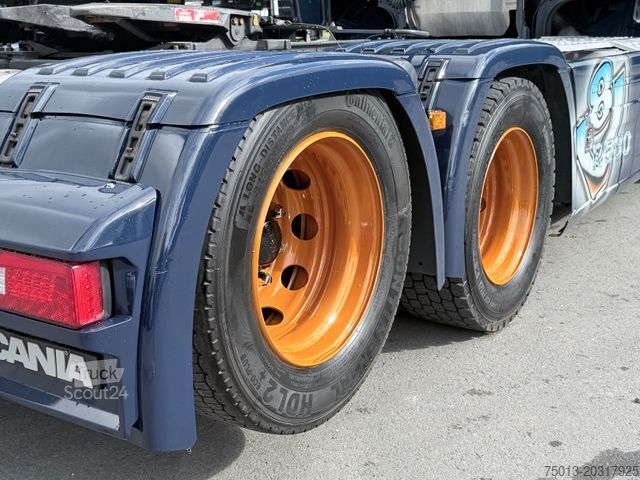 Vakio vetoauto SCANIA V8 R580 Topline 6X2, Retarder, Voll-Luft, Leder
