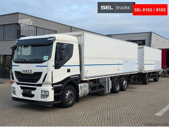 Nápojový vůz IVECO Stralis 460 / Ldbw / Lenkachse / Liftachse