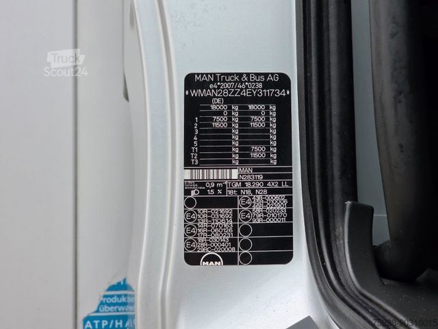 Рефрижераторный грузовик MAN TGM 18.290 / Ldbw / Thermo King /Triple Verdamp.