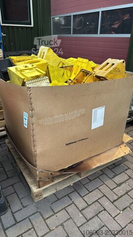 Різні пластикові колісні клини для піддонів Diversen Pallet kunstof wielkeggen