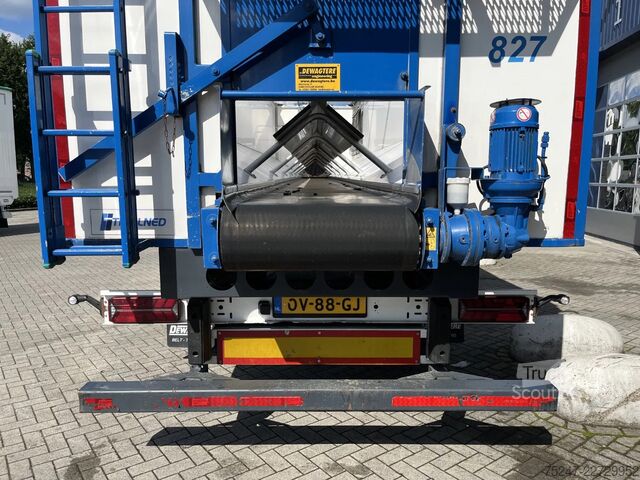 Transportband aanhangwagen Dewagtere N/A Agri 60m3 Liftas Ventilator