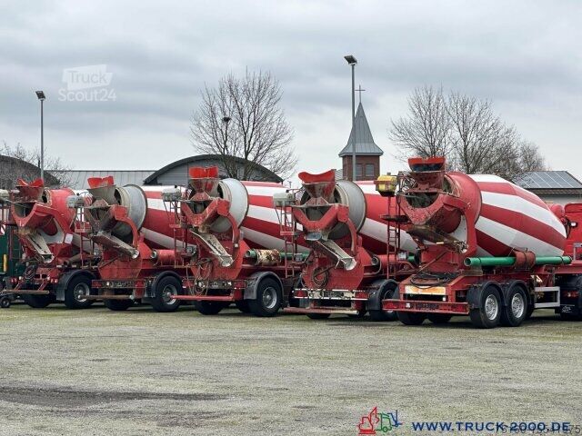 Semitrailer Karrena 10 m³ Betonmischer / Concrete Mixer 1.Hd