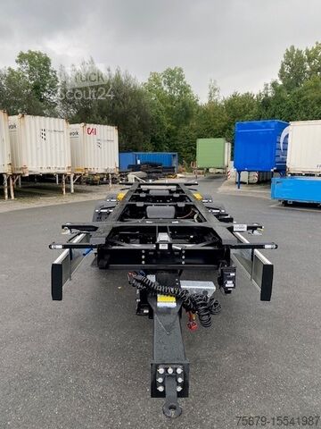 Aanhangwagen met verwisselbaar chassis Krone BDF-System, Standard mit Liftachse, ohne Zulassung