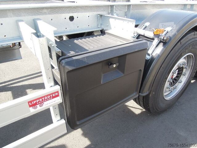 Anhänger-Wechselfahrgestell H&W BDF-System, Standard mit Liftachse, Neufahrzueg ohne Zulassung.