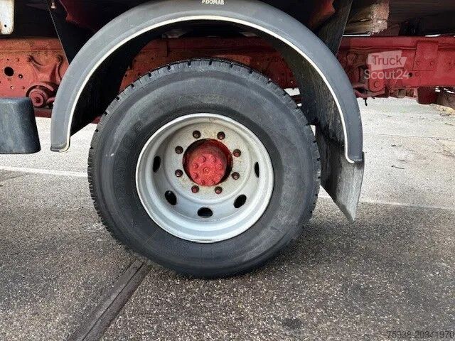 Laadplatform Mercedes-Benz 1117 K 6-CILINDER SLEEPERCAB (8 WHEEL NUTS / FU...