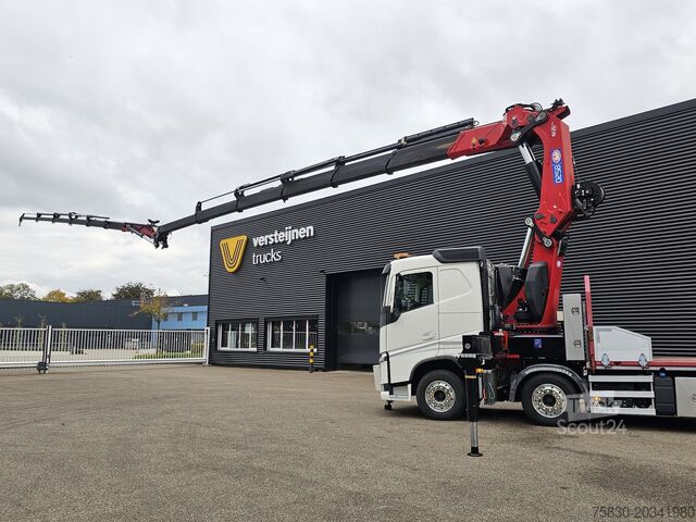 Plateau de chargement Volvo FH 540 8x2 / 85 t/m CRANE / JIB / WINCH / KRAN