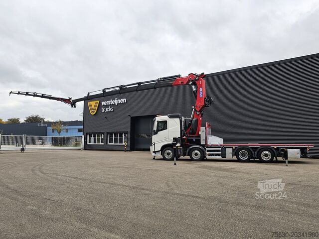 Plateau de chargement Volvo FH 540 8x2 / 85 t/m CRANE / JIB / WINCH / KRAN