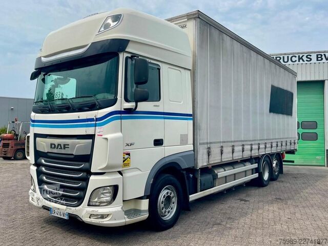 Prelata glisantă DAF XF 480  6x2, volume 62m3 SSC, P-Climate, Lift A...