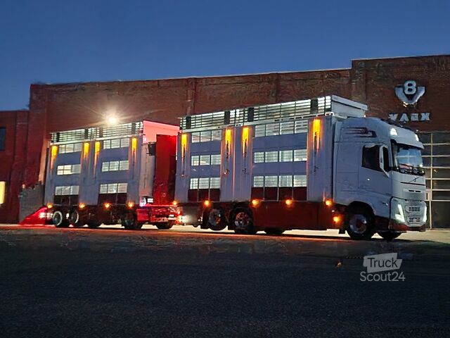 Liellopu pārvadāšana Volvo FH 13.500 XL 6x2 - Pezzaioli livestock 3 deck +...