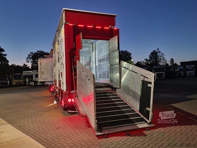 Liellopu pārvadāšana Volvo FH 13.500 XL 6x2 - Pezzaioli livestock 3 deck +...