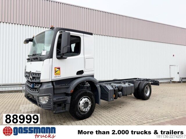 Teherautó alváz Mercedes-Benz Arocs 1840 K 4x2, MultimediaCockpit, 2x