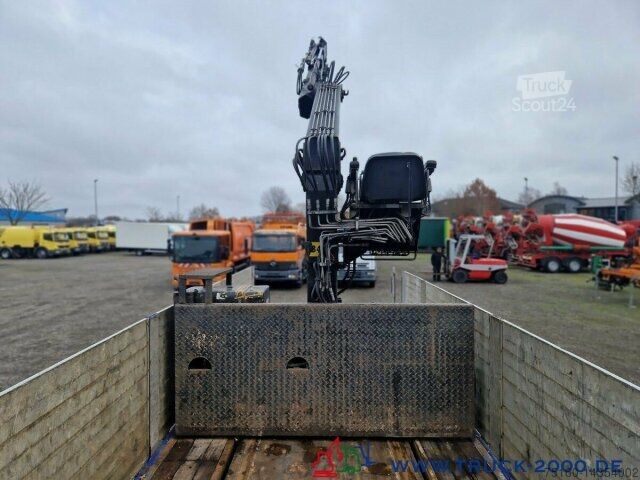 Semitrailer Kennis Hiab Roll-Kran 36t. Nutzlast Lenkachsen