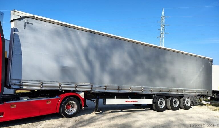 Schiebeplanen-Sattelauflieger Kässbohrer K.SCS X+ / 90 - 12 / 27