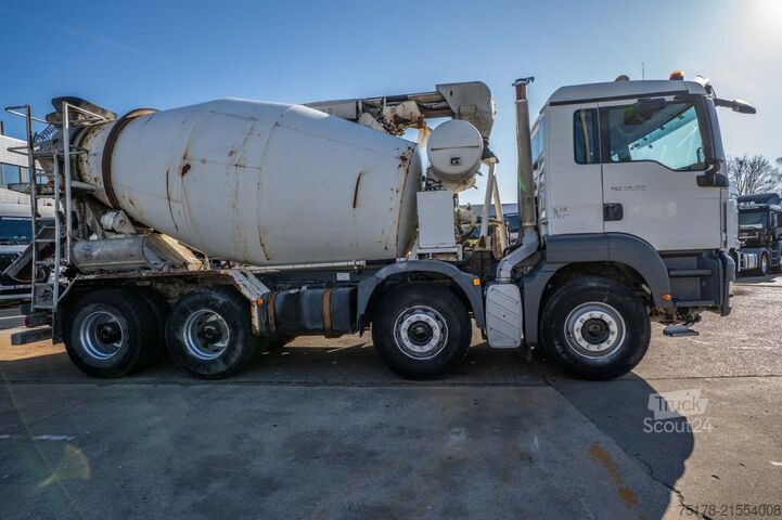 Mixeur MAN TGS 32.360 BB+LIEBHERR 8m3+TAPIS THEAMS 12m