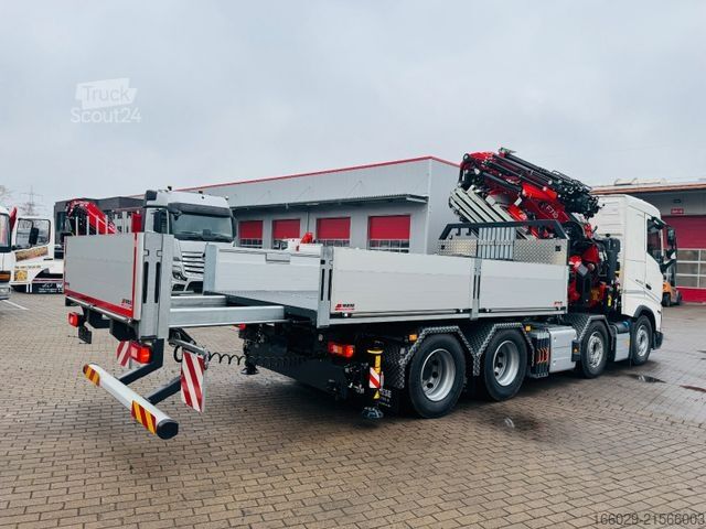 LKW mit Pritsche (offen) VOLVO FH 500 8x4 Kran F705 R.2.7 L436 V20 NEUES MODELL