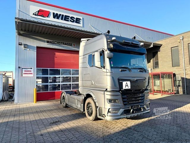 Standartinis vilkikas MAN TGX 18.510 Top Ausstattung Schubboden Hydraulik