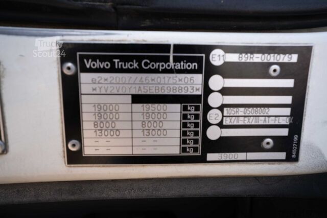 Camion-citerne VOLVO FE 280 +MAGYAR 13.000L/5COMP.