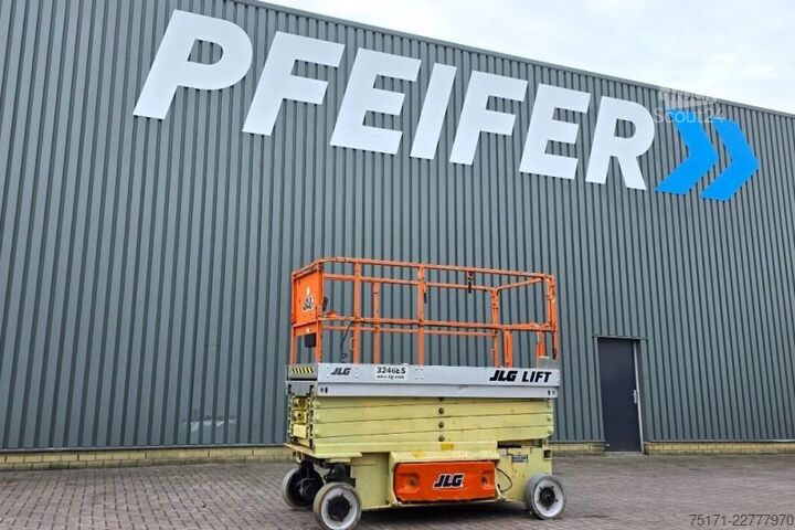 Ψαλίδι ανύψωσης JLG 3246ES Electric, 11.7m Working Height, 320kg Capac