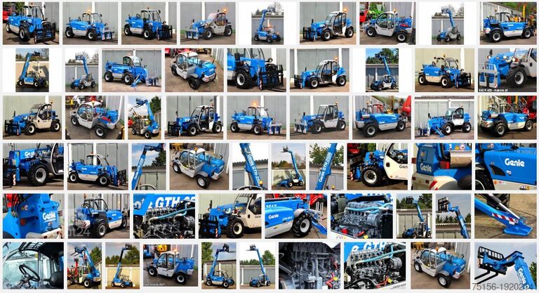 Телескопичен товарач Genie TEREX GTH 2506 II 4x4x4 6m/2.5t vgl. MT