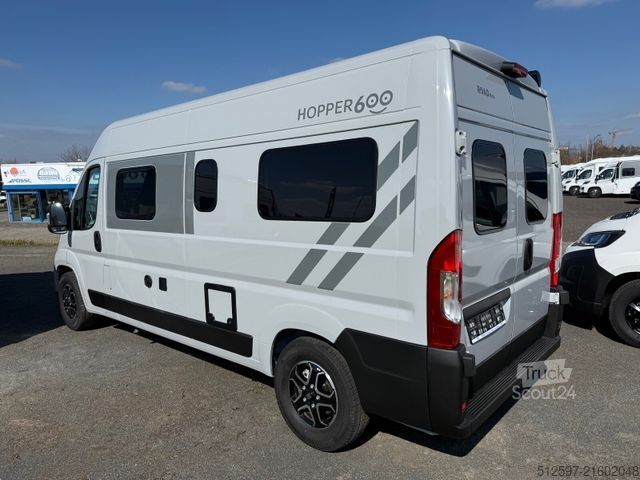 Lakóautó ROADFANS Hopper 600 Autom.,Navi,Rfk,Alufelgen,Markise