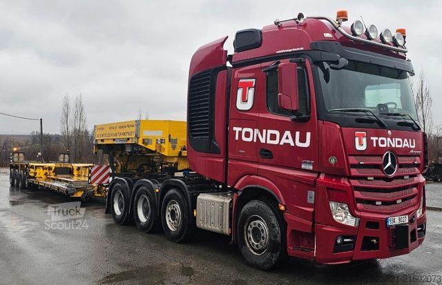 Těžkotonážní nákladní vůz MERCEDES-BENZ ACTROS 4163 SLTLS, TITAN,NUR 230 TKM,SET 180 TON