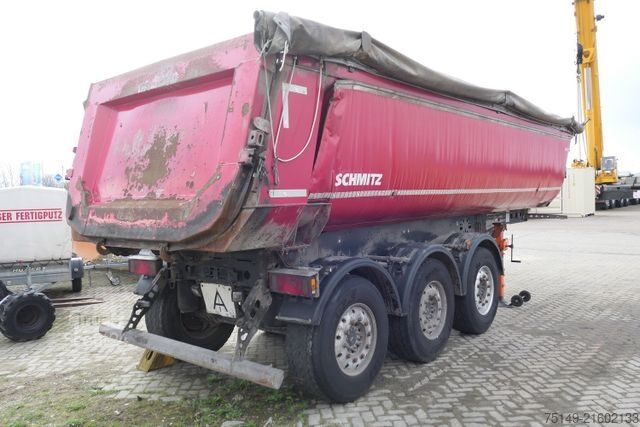 Pašizgāzēja puspiekabe SCHMITZ CARGOBULL SKI 24 SL 7.2, Thermo, Stahl, 27m³, Alu-Felgen