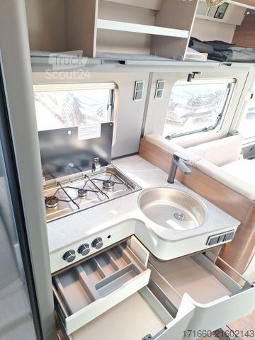 Entegre karavan HYMER/ERIBA B-Klasse MC I 680 SAT+TV, COMBI6DE, GFK, LED, ZV