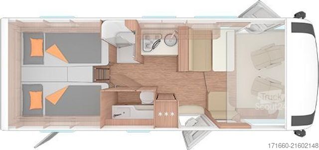 Entegre karavan WEINSBERG CaraCore 700 MEG Light