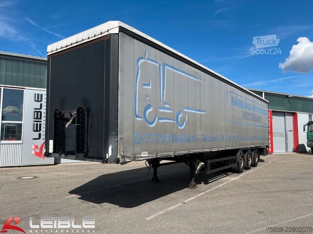 Otvorena poluprikolica sa ceradom KÖGEL SNCO 24*Standard Tautliner*Liftachse*BPW-Disc*