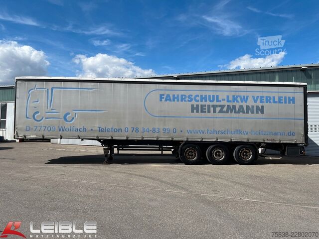 Otvorena poluprikolica sa ceradom KÖGEL SNCO 24*Standard Tautliner*Liftachse*BPW-Disc*