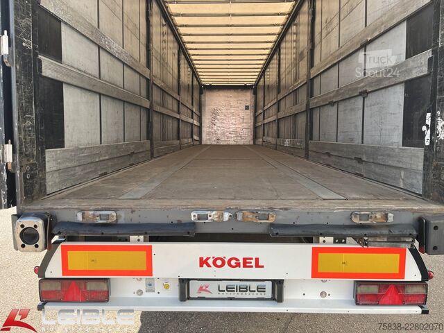 Otvorena poluprikolica sa ceradom KÖGEL SNCO 24*Standard Tautliner*Liftachse*BPW-Disc*