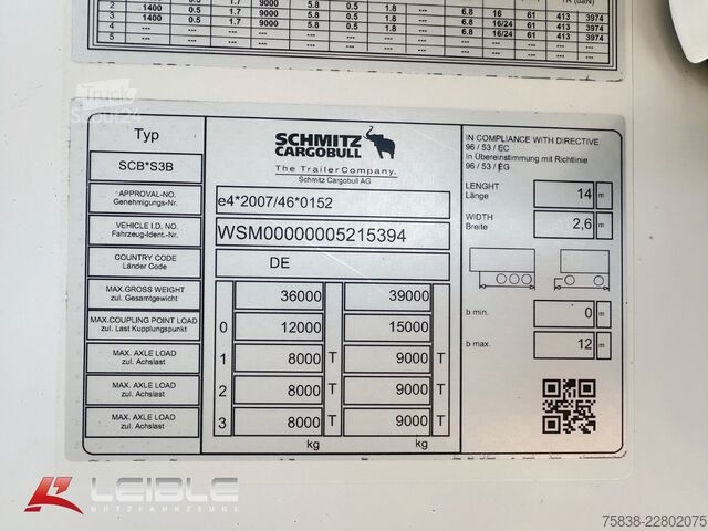 Rashladna poluprikolica SCHMITZ CARGOBULL SKO24/L-FP60*Thermo King SLXi300*Alcoa*Palkasten