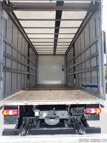 Ladbil med presenning MERCEDES-BENZ 1330 L Atego4 Pritsche 7,2m/LBW/Edscha/AHK/Klima